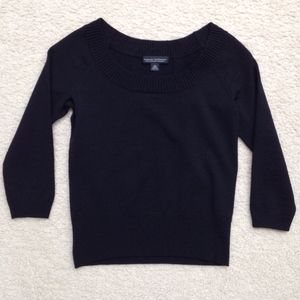 Banana Republic Black Wool Top, Size XS